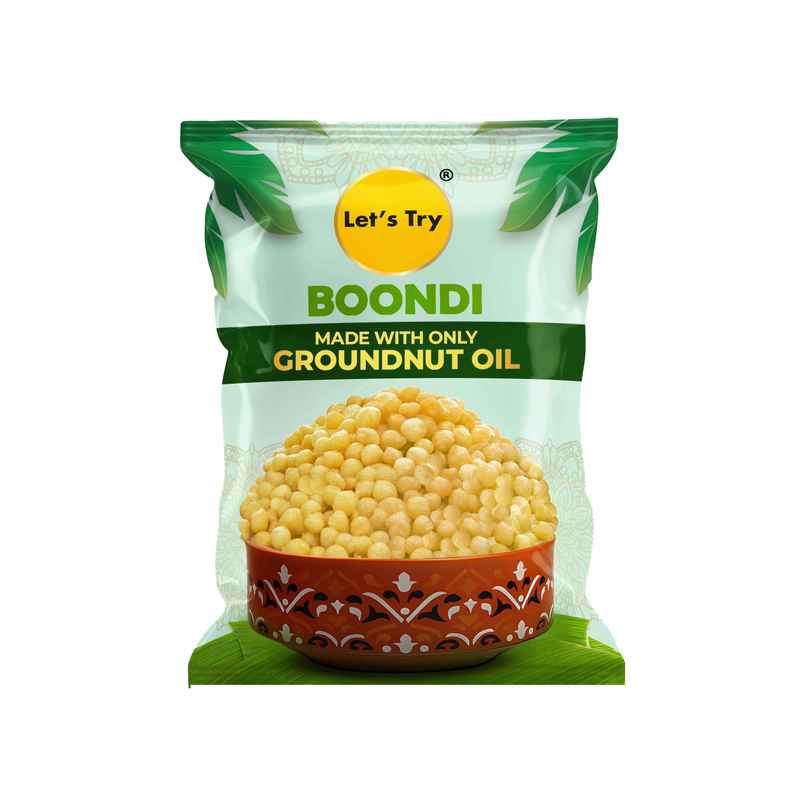 Let's Try Boondi | Made With Real Groundnut Oil