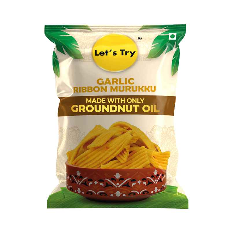 Let's try Garlic Ribbon Murukku | Crispy & Flavourful
