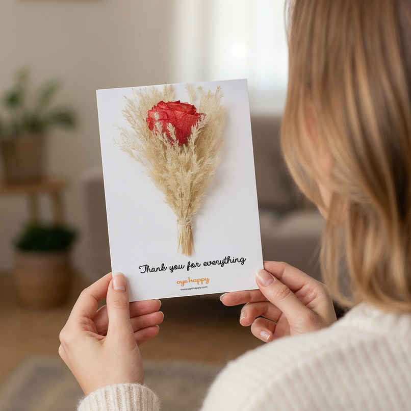 Mothers Day Preserved Flower Bouquet Greeting Card | Happy Mail Mothers Day Preserved Flower Bouquet Greeting Card | Happy Mail