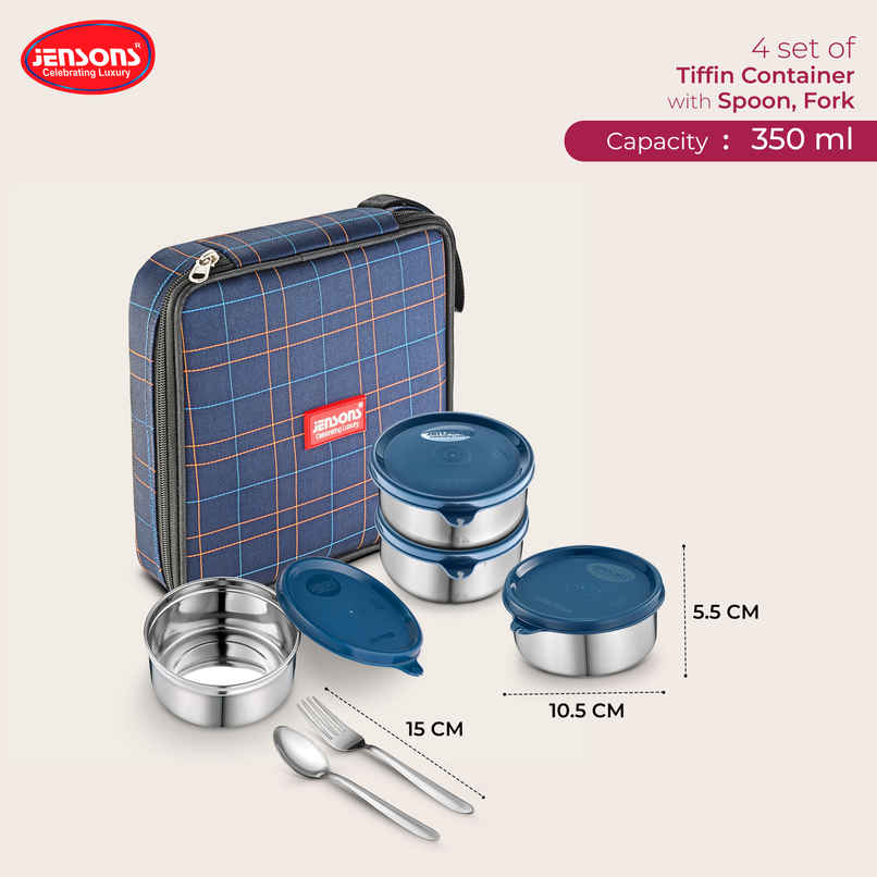 Jensons square lunch box