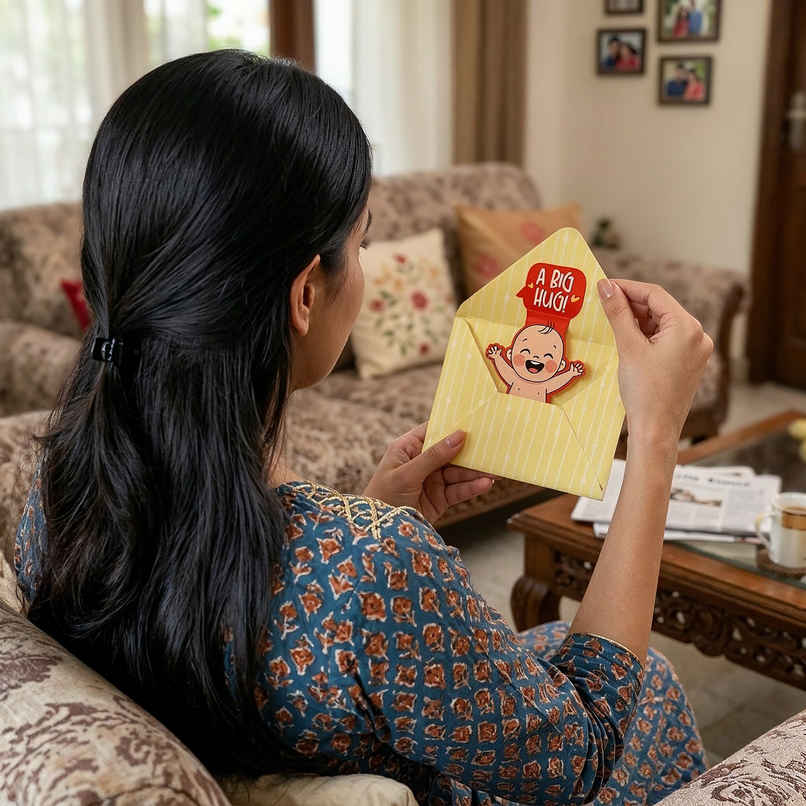 3D Pull-Out Greeting Card for Mom | Oye Happy