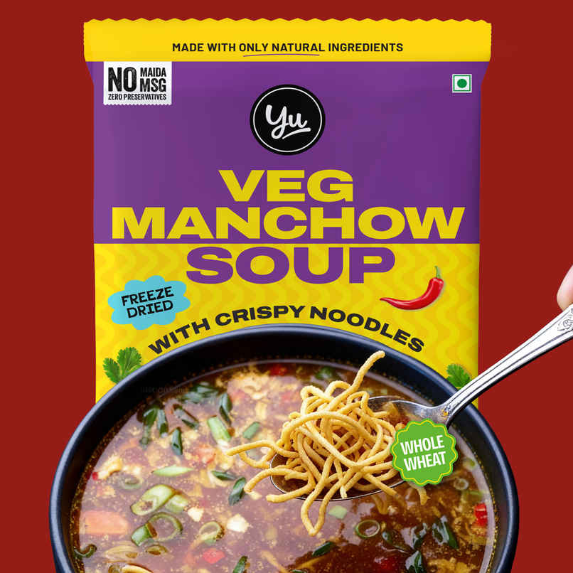 Yu Manchow Soup with Crispy Noodles | Whole Wheat Yu Manchow Soup with Crispy Noodles | Whole Wheat