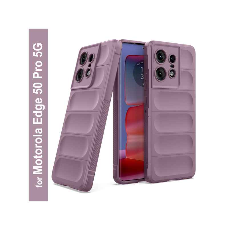 Zapcase Back Cover for Motorola Edge 50 Pro 5G | Magic-Lavender