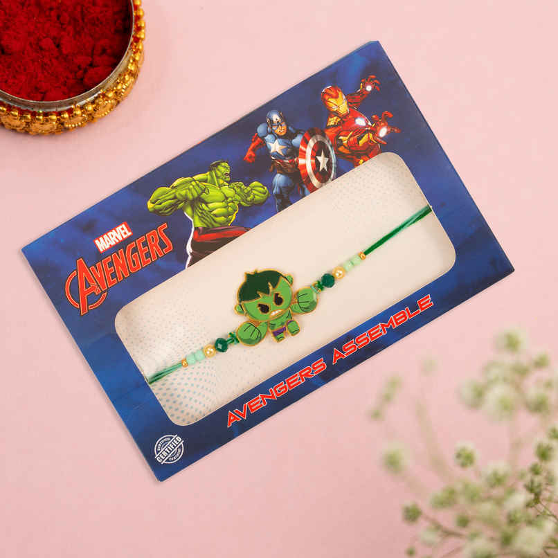 Kids Rakhi | Hulk Pendant | Marvel | Pack of 1 | Hamleys Kids Rakhi | Hulk Pendant | Marvel | Pack of 1 | Hamleys