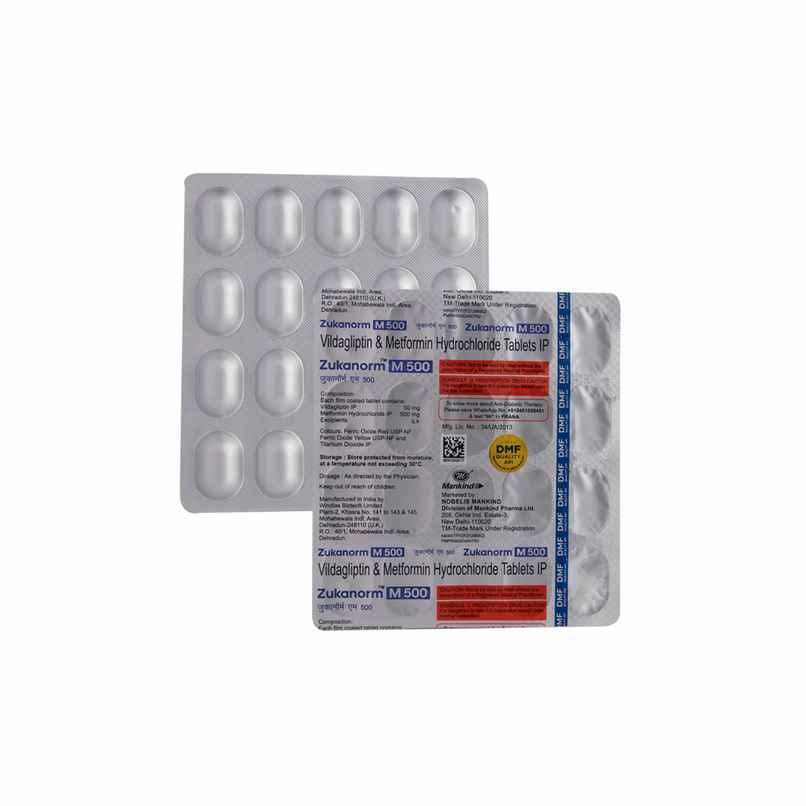 Zukanorm M 500 Tablet Zukanorm M 500 Tablet