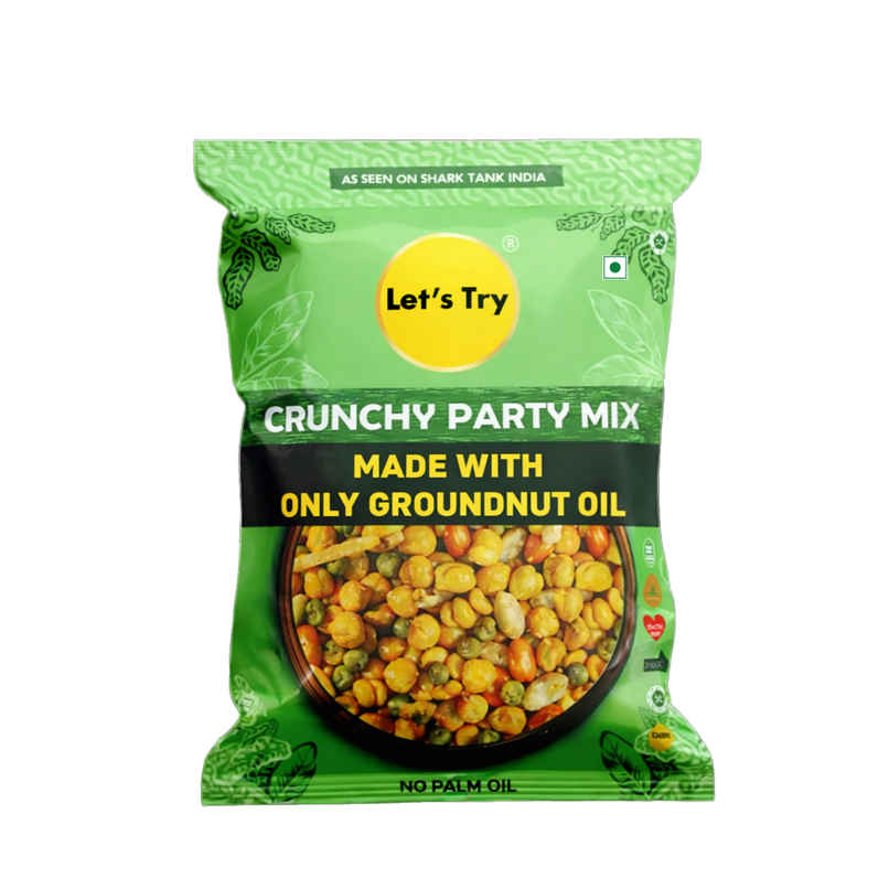 Let's Try Crunchy Party Mix | Mixed Namkeen