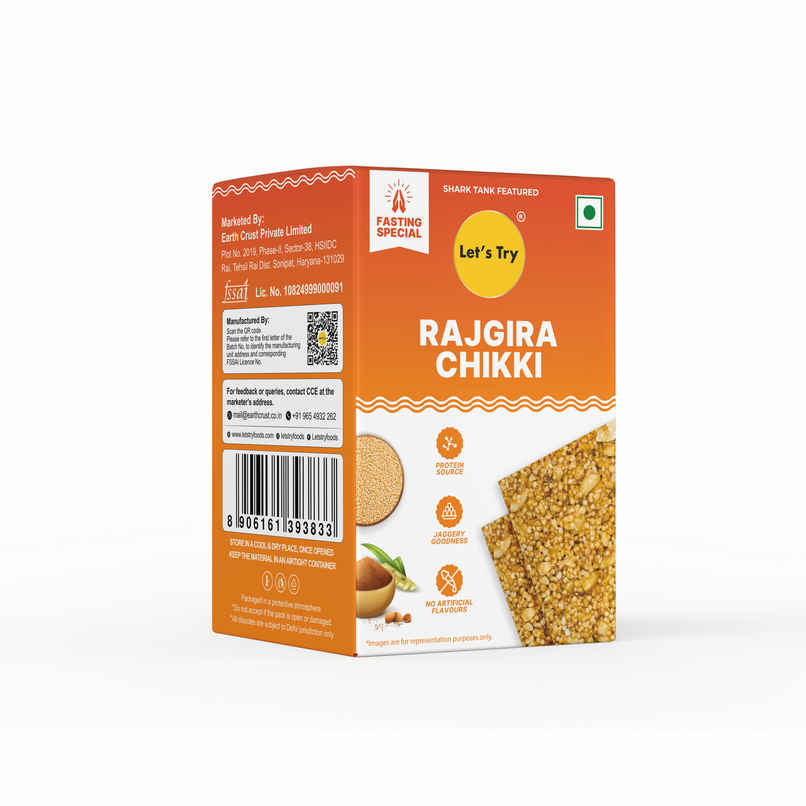 Let's Try Rajgira Chikki