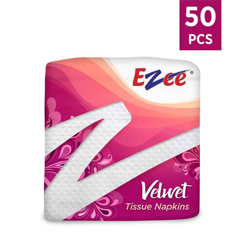 EZEE Velvet Tissue Paper Napkins | 50 sheets
