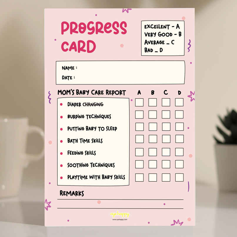 Report Card for New Moms | Oye Happy Report Card for New Moms | Oye Happy