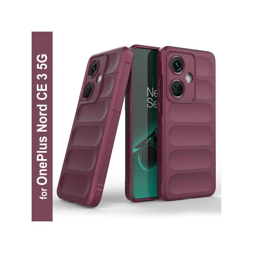 Zapcase Back Cover for OnePlus Nord CE 3 5G | Magic-Plum