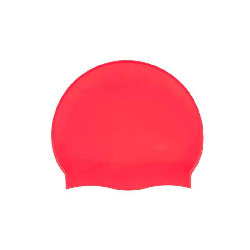 Decathlon Nabaiji Unisex Silicone Swim Cap | Red