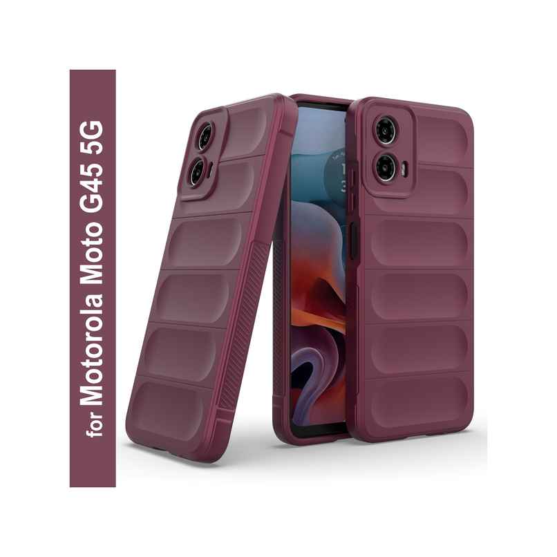 Zapcase Back Cover for Motorola G45 5G | Magic-Plum