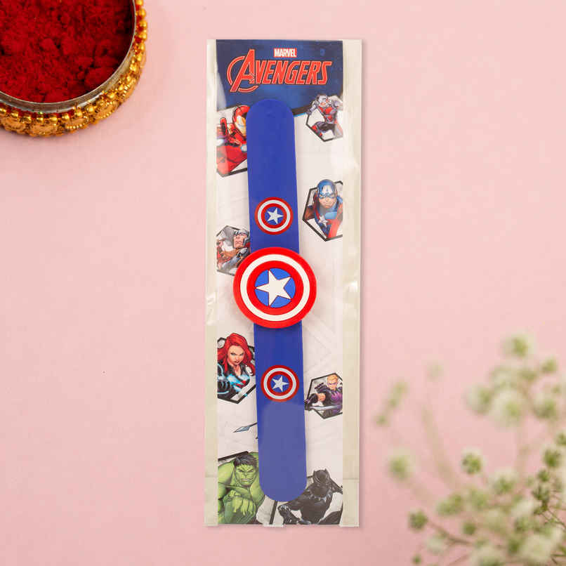 Kids Rakhi | Captain America Slapstick | Marvel | Pack of 1 | Hamleys Kids Rakhi | Captain America Slapstick | Marvel | Pack of 1 | Hamleys