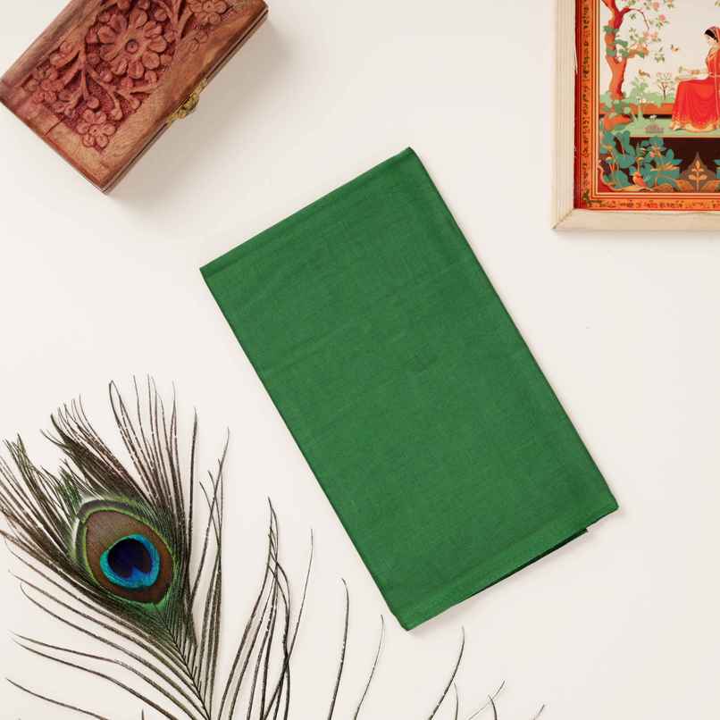Green Blouse Piece | Pooja Cloth | Griha Mandir