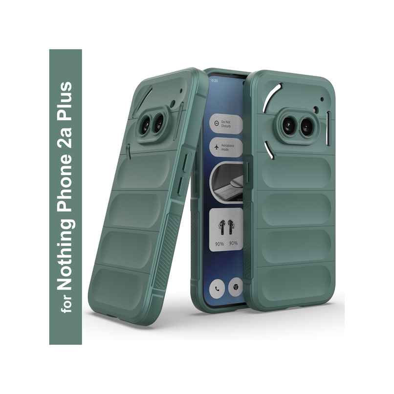 Zapcase Back Cover for Nothing Phone 2A Plus | Magic-DarkGreen