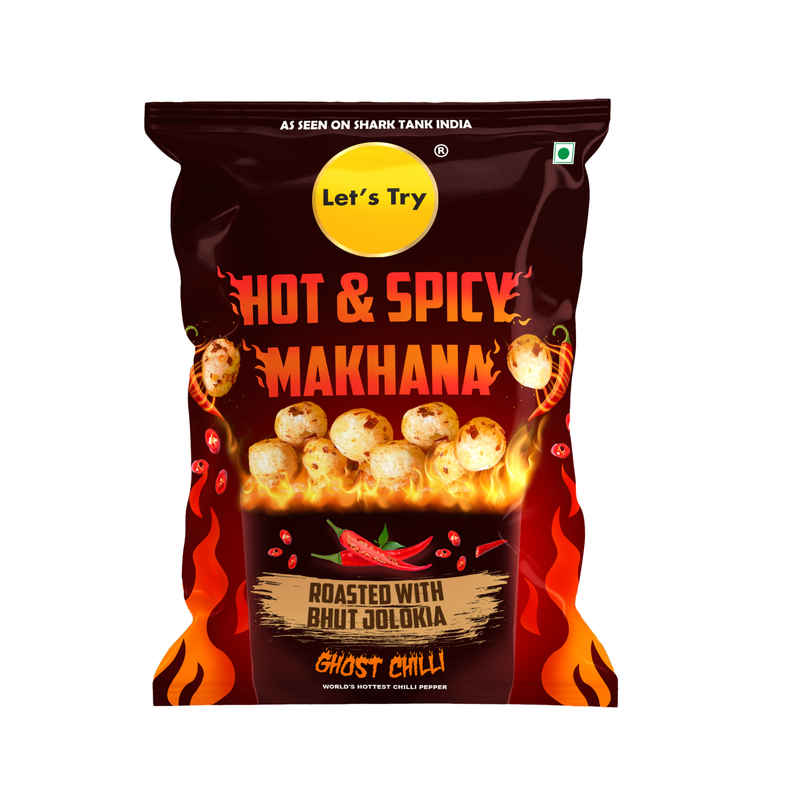 Let'S Try Hot & Spicy Makhana