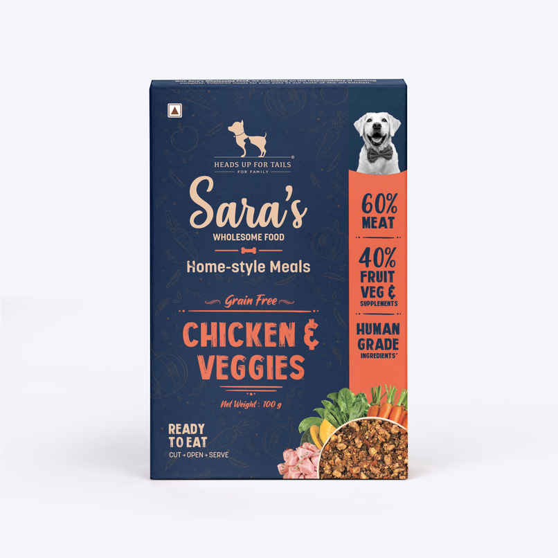 HUFT Sara's Wholesome Chicken and Veggies Grain Free Dog Wet Food HUFT Sara's Wholesome Chicken and Veggies Grain Free Dog Wet Food