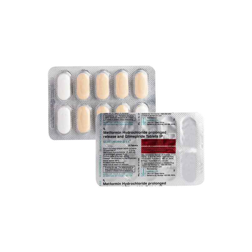 Gluconorm-G 0.5 Tablet PR