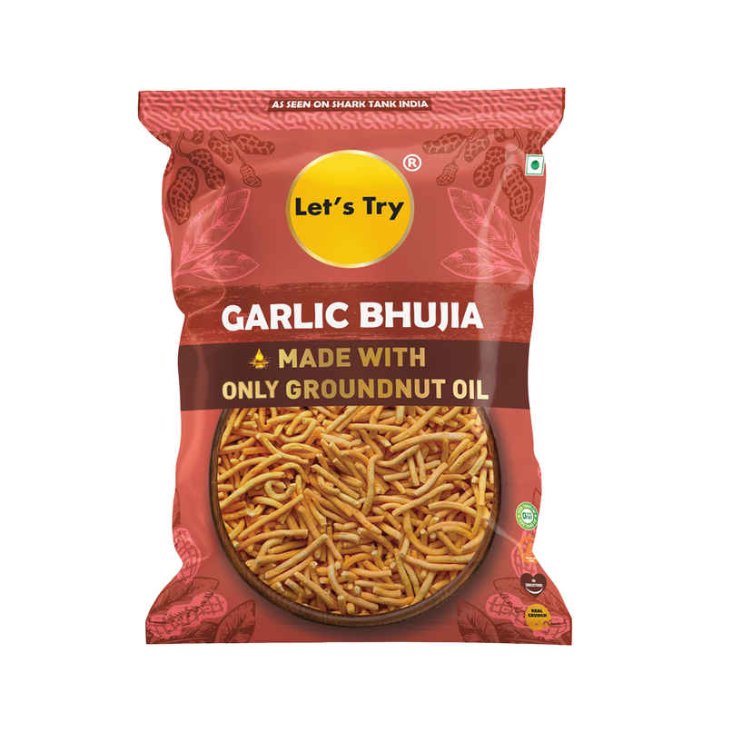 Let's try Garlic Bhujia | Savory Snack