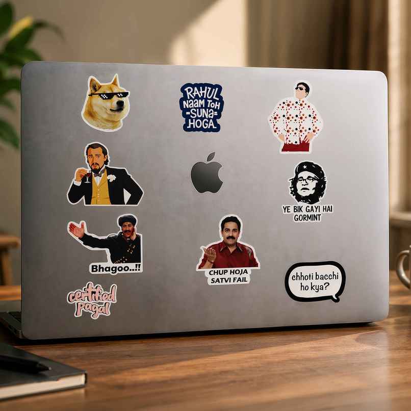 Meme Laptop Stickers | Oye Happy Meme Laptop Stickers | Oye Happy