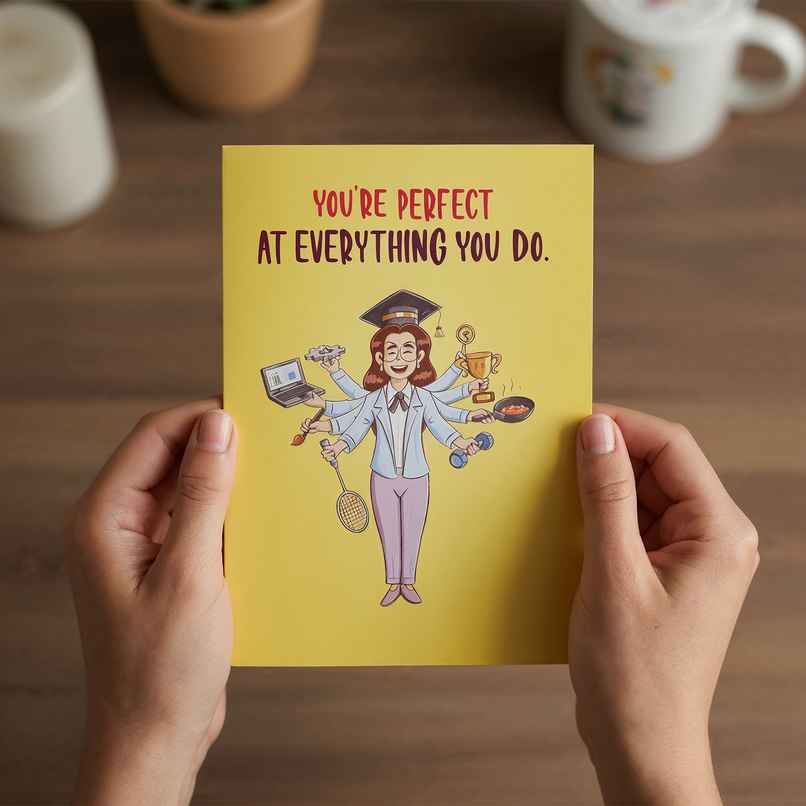 Multitasker Woman Card | Women's Day Greeting Card for Celebrating Special Women | Oye Happy Multitasker Woman Card | Women's Day Greeting Card for Celebrating Special Women | Oye Happy