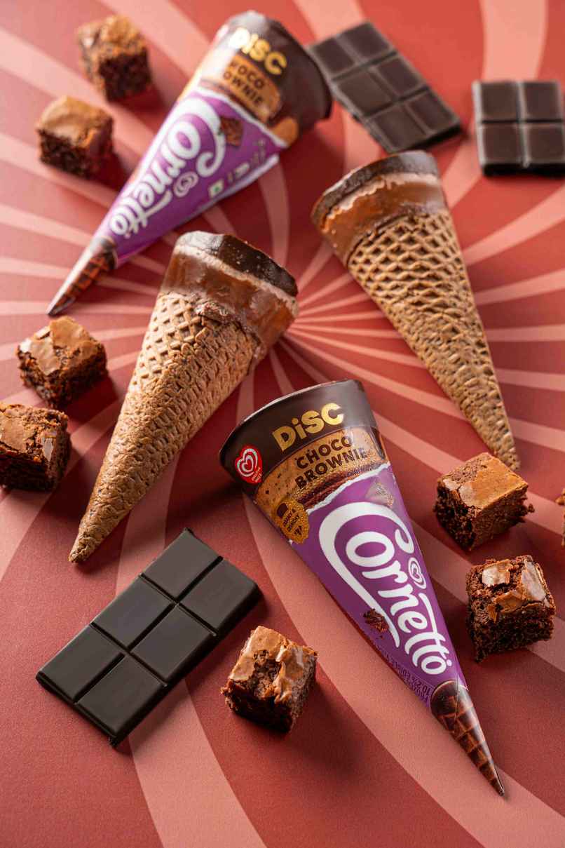 Kwality Wall's Cornetto Choco Brownie Cone Kwality Wall's Cornetto Choco Brownie Cone
