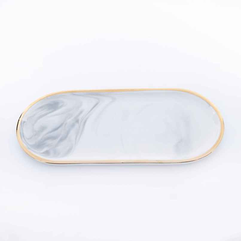 Gibox Large Tray Ceramic Tray Gray Gibox Large Tray Ceramic Tray Gray