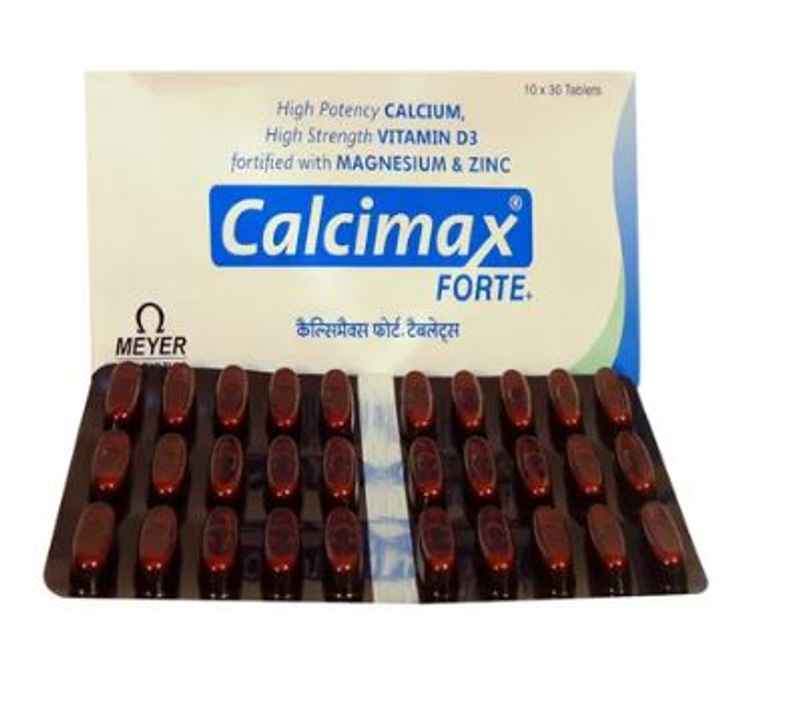 Calcimax Forte+ Calcium Tablet With Magnesium, Zinc & Vitamin D3