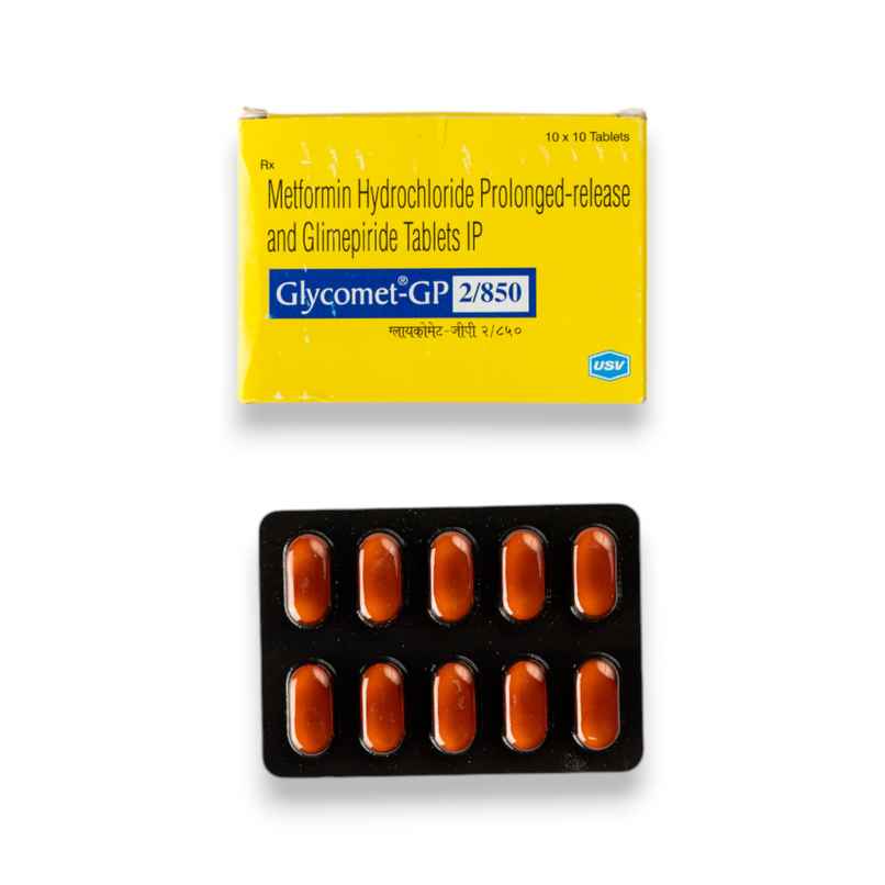 Glycomet-GP 2/850 Tablet PR