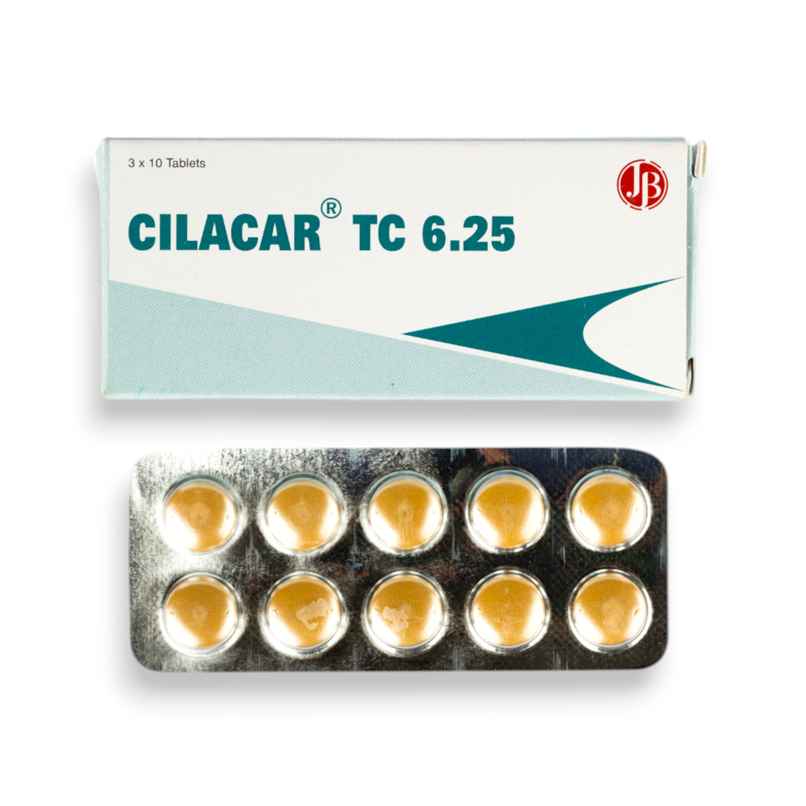 Cilacar TC 6.25 Tablet