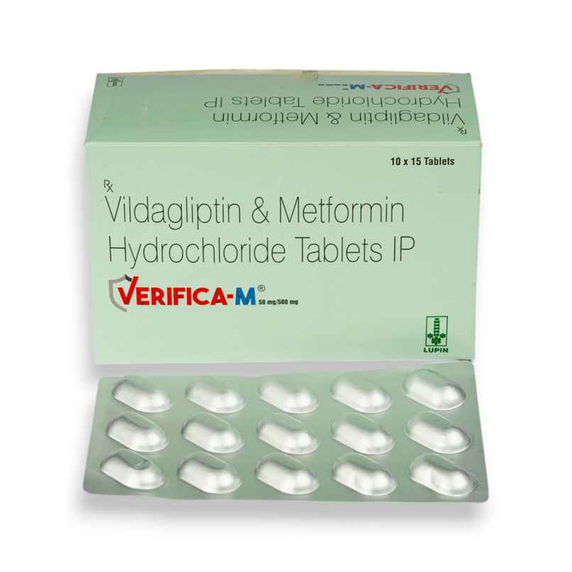 Verifica-M 50mg/500mg Tablet