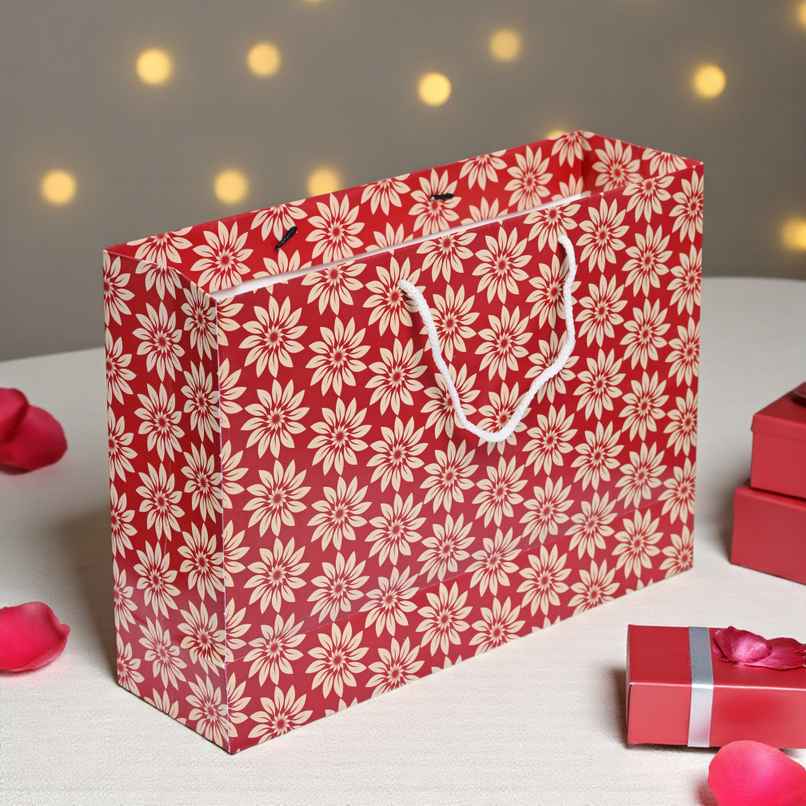 Red Gift Bag | Mad Over Print Red Gift Bag | Mad Over Print