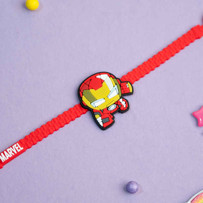 Iron Man | Kids Rakhi | Pack of 1 | Marvel Rakhi Iron Man | Kids Rakhi | Pack of 1 | Marvel Rakhi