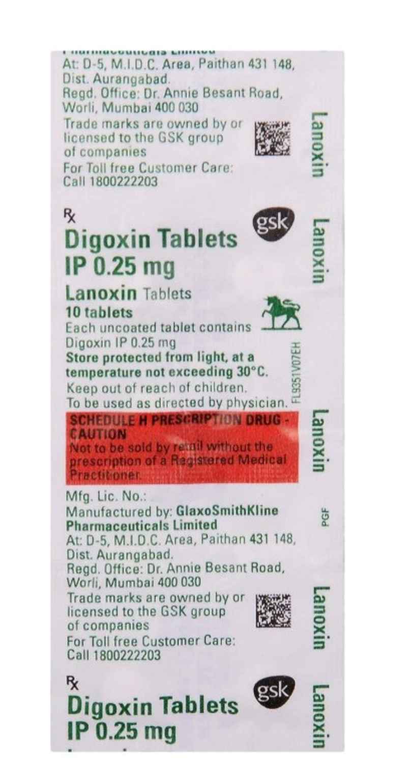 Lanoxin Tablet Lanoxin Tablet