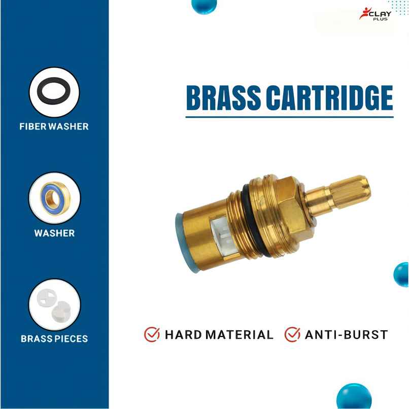 Clayplus Neno 2 in 1 Angle Cock | Faucet | Tap With Flange