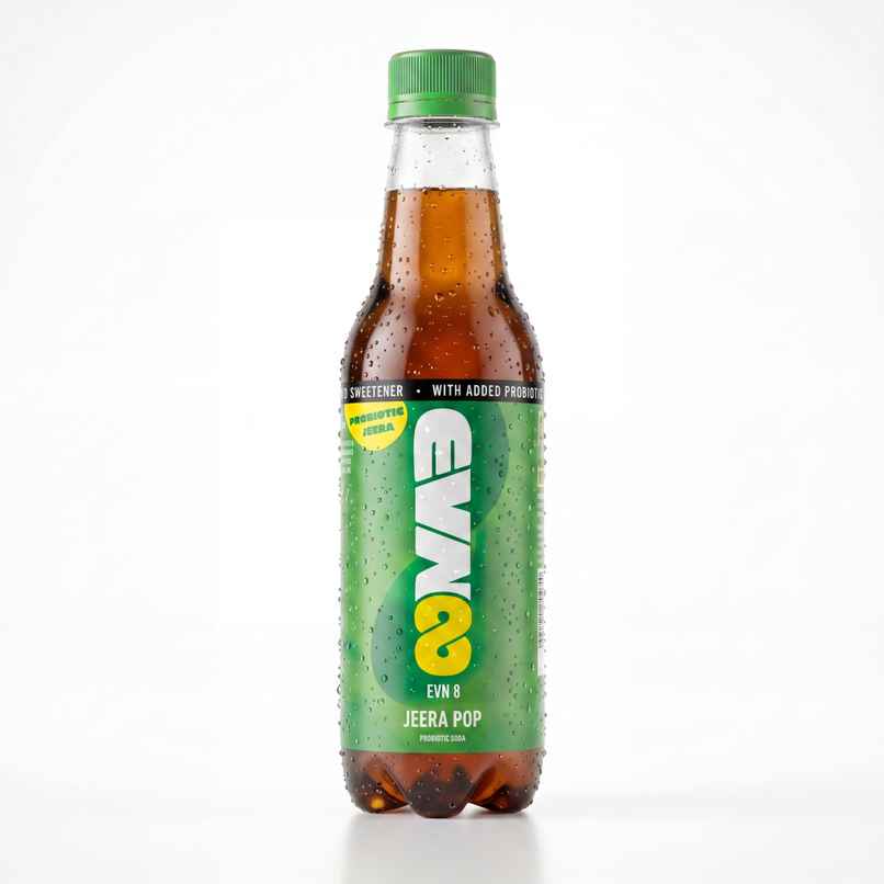 Bindu Evn8 Jeera Pop Probiotic Soda | No Sugar