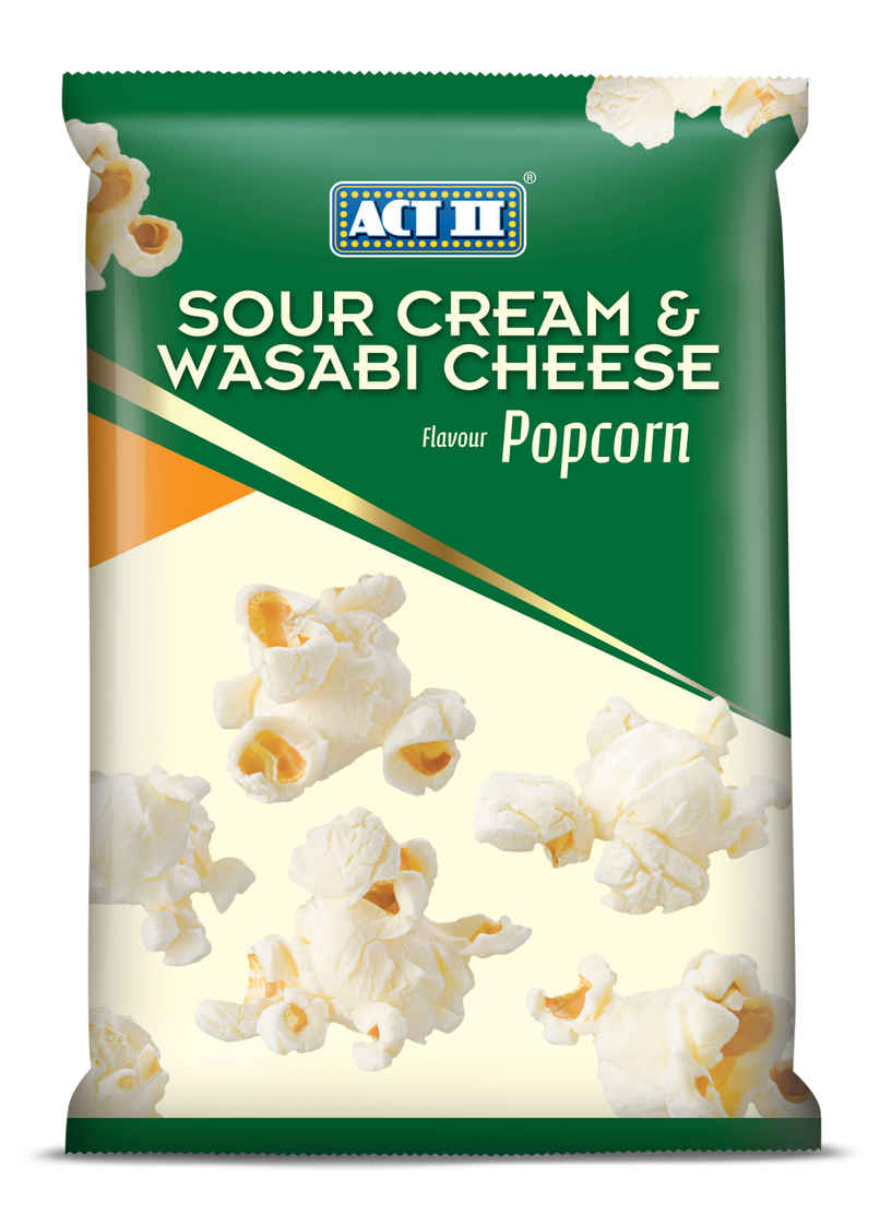 ACT II Sour Cream & Wasabi Cheese Popcorn