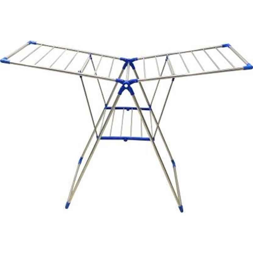 TNC Stainless Blue Butterfly 1 Wing Stainless Steel Cloth Dryer Stand