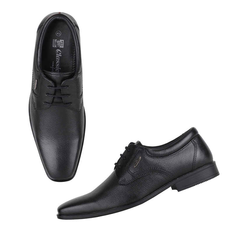 Red Chief Men's RC3973LR 001 |Black | Formal | Size 9 | UK Red Chief Men's RC3973LR 001 |Black | Formal | Size 9 | UK