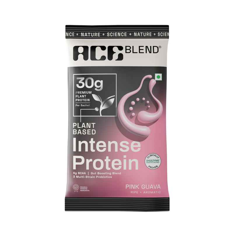 Ace Blend Premium Plant Protein | Pink Guava | Intense
