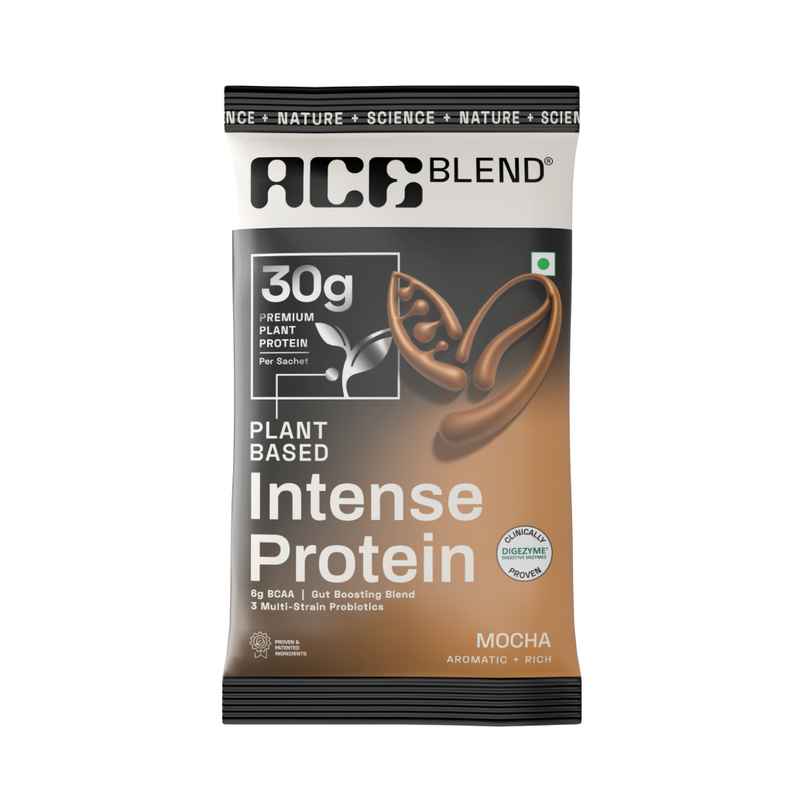 Ace Blend Premium Plant Protein | Mocha | Intense