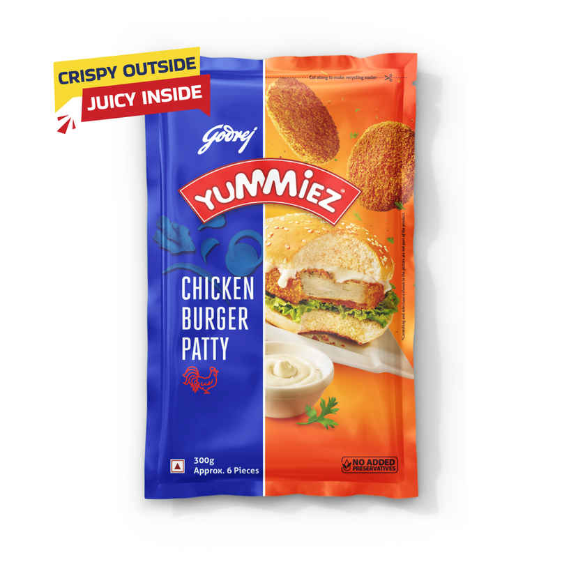 Godrej Yummiez Chicken Burger Patty