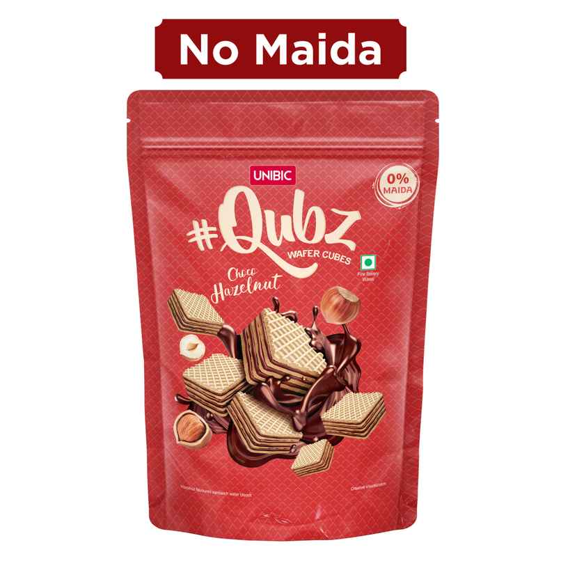 UNIBIC Wafer Hazelnut Qubz