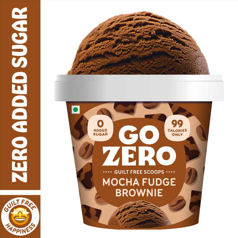 Go Zero Mocha Fudge Brownie Guilt Free Ice Cream Cup Go Zero Mocha Fudge Brownie Guilt Free Ice Cream Cup