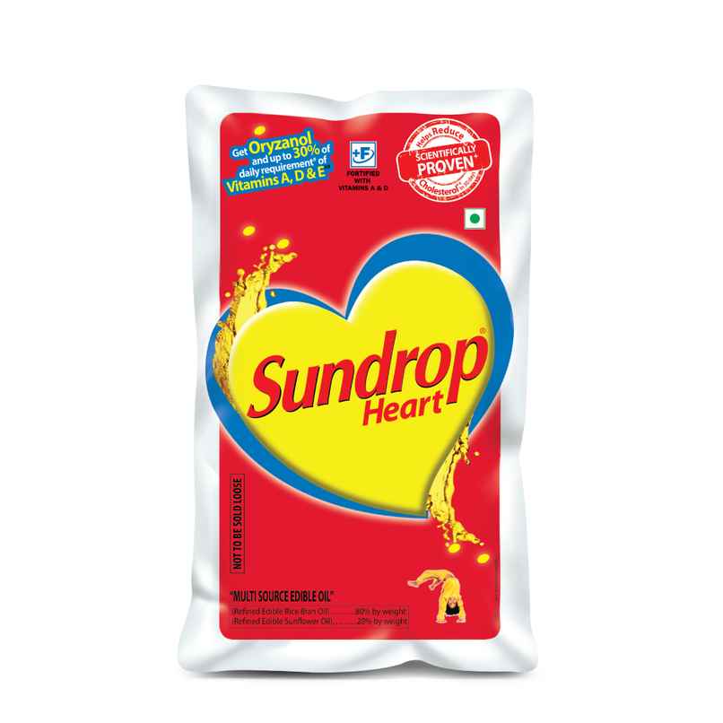 Sundrop Heart | Reduce Cholesterol in 30 Days | Refined Rice Bran & Sunflower Oil Sundrop Heart | Reduce Cholesterol in 30 Days | Refined Rice Bran & Sunflower Oil