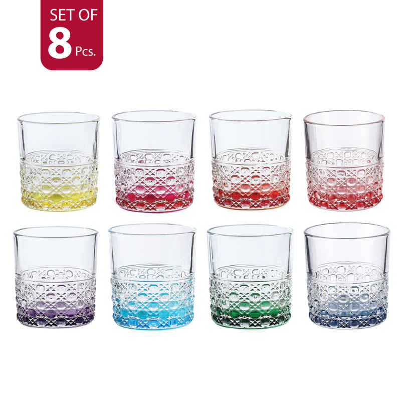 Sanjeev Kapoor Baku Whisky Coloured Glass - 330 ml
