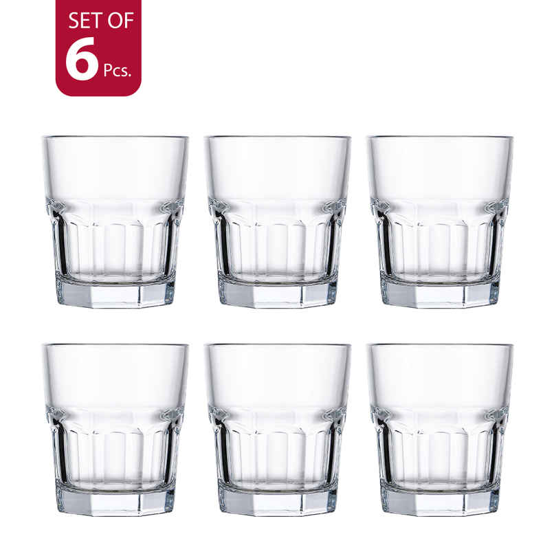 Sanjeev Kapoor Melbourne Rock Glass 350 ml