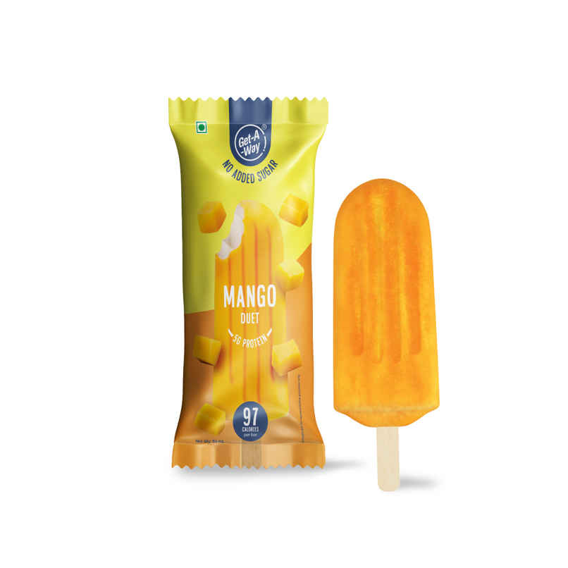 Get- A-Way Mango Duet Guilt Free Ice Cream Stick