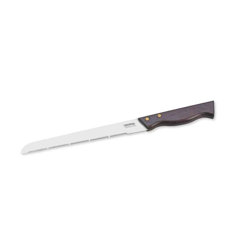 Crystal Bread Knife (Alloy Steel Silver) - 7 Inch Blade Crystal Bread Knife (Alloy Steel Silver) - 7 Inch Blade