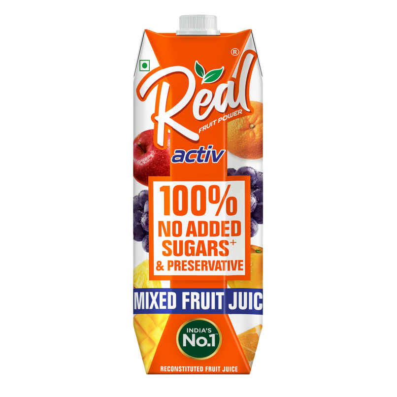Dabur Real Activ Mixed Fruit Juice | Fruity & Refreshing